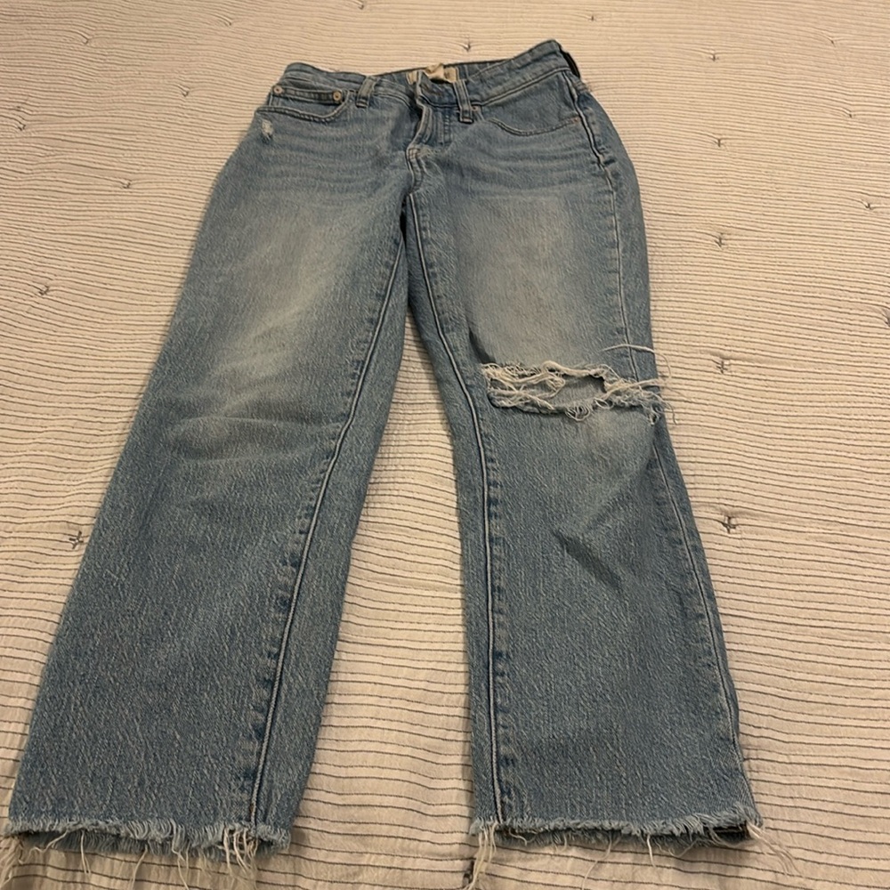 Madewell jeans size 24 curvy perfect vintage jeans